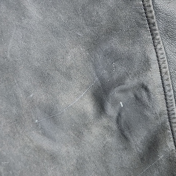 VTG PETER ENGLAND 1980's AVIATION MISSION CLASSIC LEATHER BOMBER JACKET - Picture 8 of 10